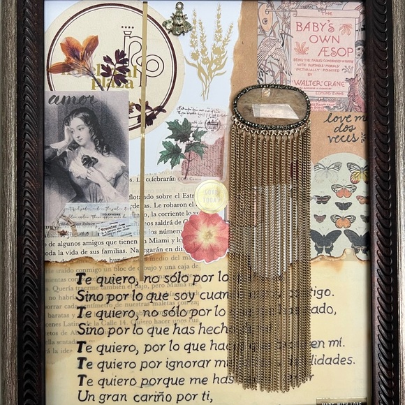 Handmade Vintage Inspired Wall Art - Picture 5 of 5